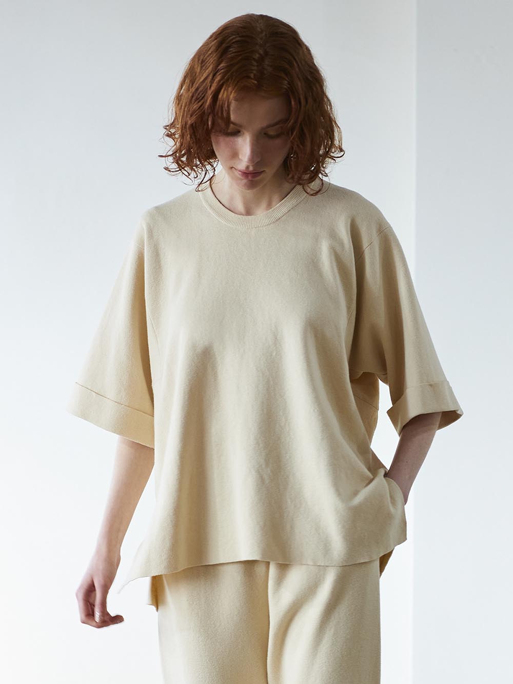 hemp cotton knit pullover